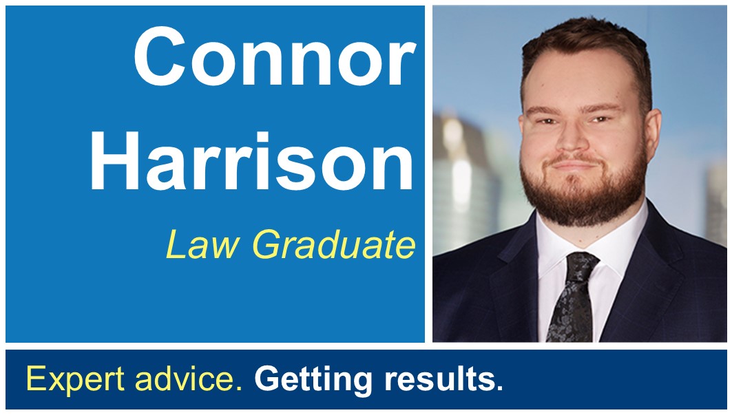 Congratulations on your promotion Connor!
