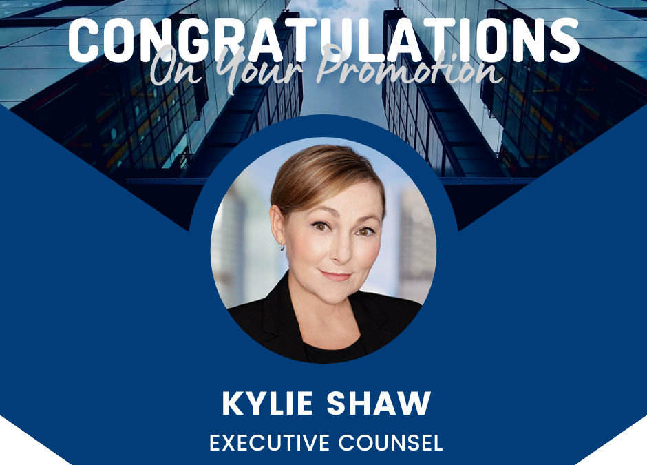 Celebrating Kylie’s Promotion to Executive Counsel! 🌟