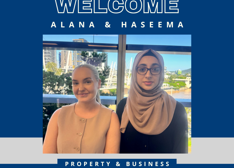 Welcome Alana & Haseema! 👏