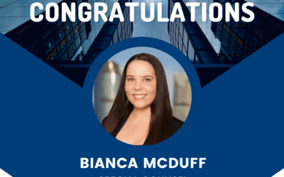 Congratulations to Bianca McDuff – Promoted to Special Counsel
