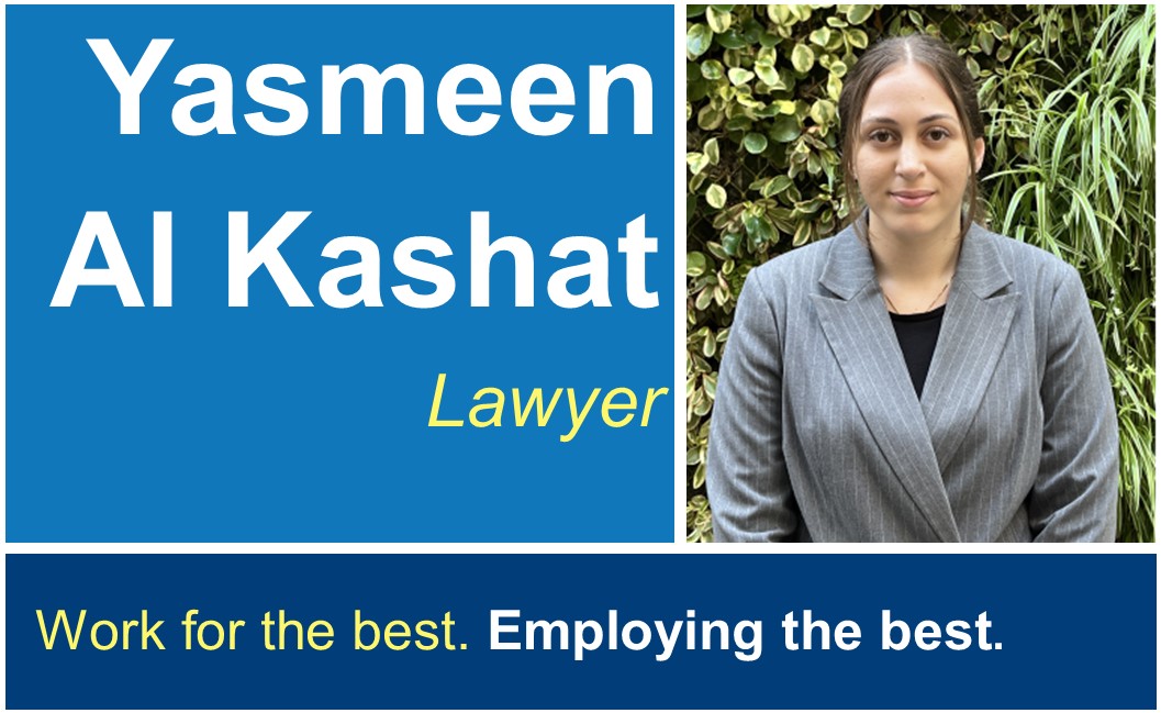 Welcome Yasmeen!