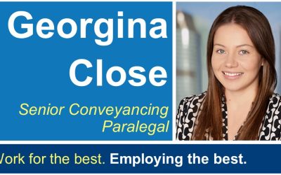 Congratulations on your promotion Georgina!