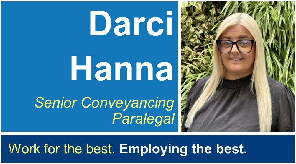 Welcome Darci!