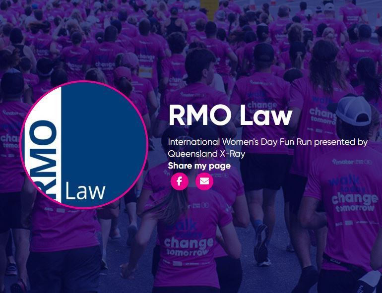 RMO is part of the International Women’s Day Fun Run!