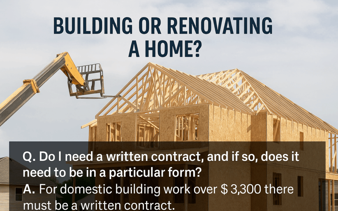 Building or renovating a home?