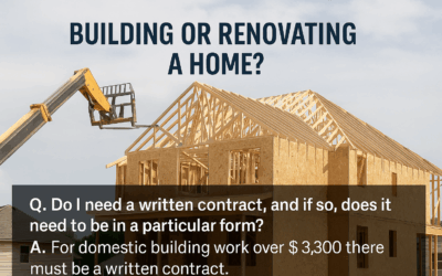 Building or renovating a home?