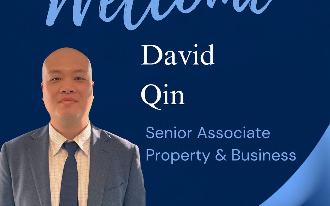 Welcome David Qin!